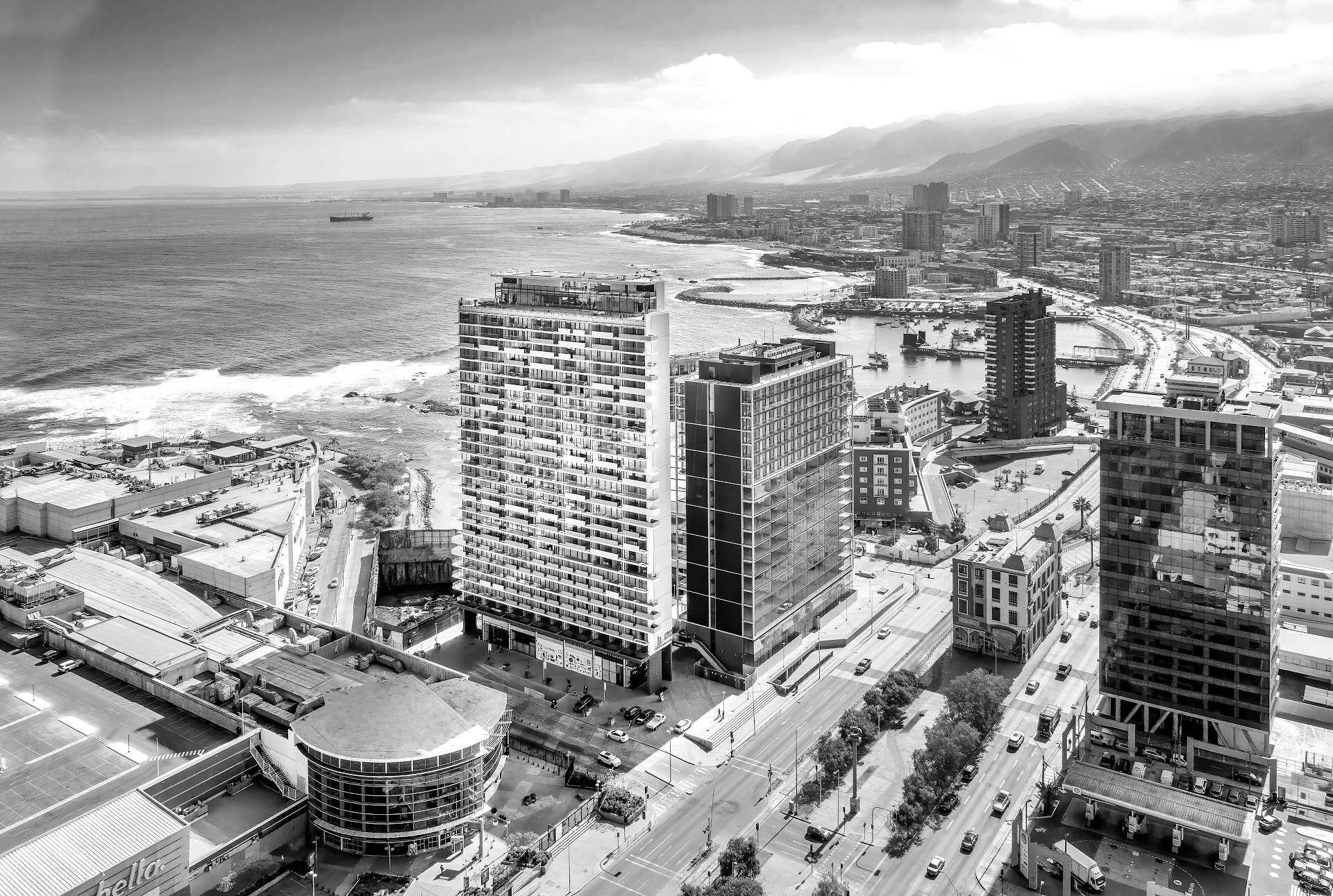Torres residenciales modernas en Antofagasta