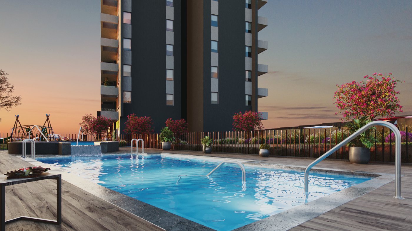 Piscina · espacio común