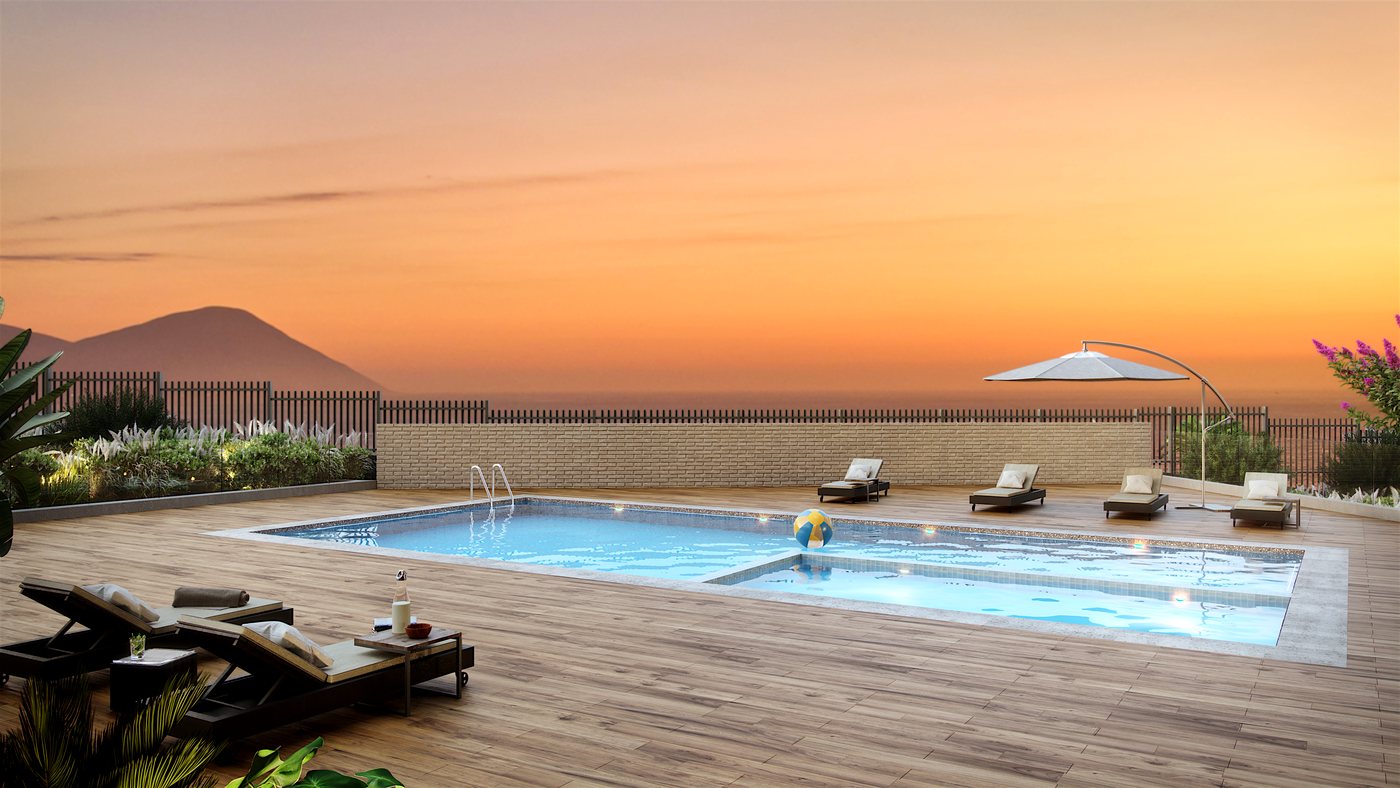 Piscina · espacio común